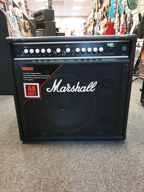 Marshall MB60 1x12 60W Hybrid Bass Combo 2010s Black | Reverb