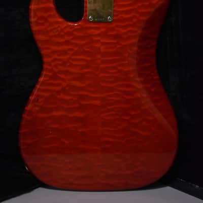 1980s Schecter USA Dallas-Era PJ Bass Employee Build Cherry Red w/OHSC image 4