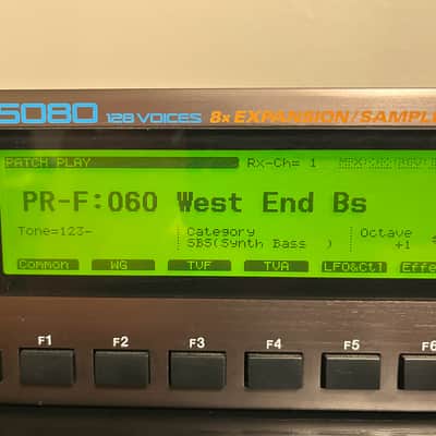 Roland XV-5080 128-Voice Synthesizer Module 2000 - 2004 - Black image 3