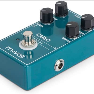 Movall MP-112 Carlo Chorus Guitar Effect Pedal Chorus True Bypass MoVall MP112 2024 - Teal image 4