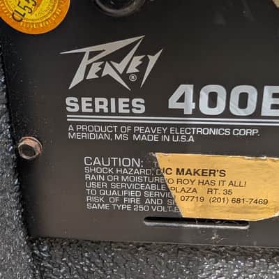 Peavey XR-600C Series 400BH 6-Channel Powered Mixer w/2-way Speaker Pair incl. Pole Stands image 3