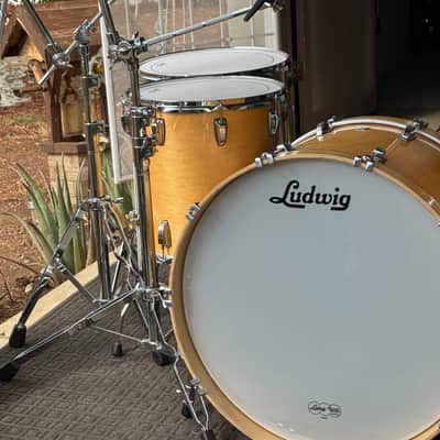 Ludwig Classic maple 2005 - Natural maple lacquered image 8