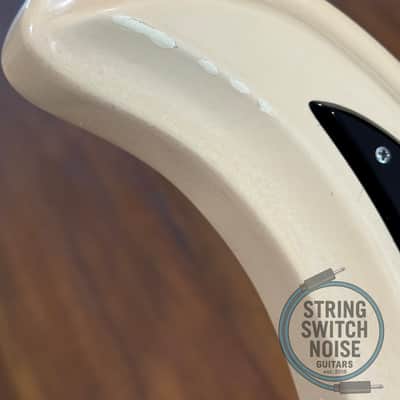 Guyatone LG-150T Guitar, “Mosrite” Offset, White, 1968 Vintage, RARE image 16