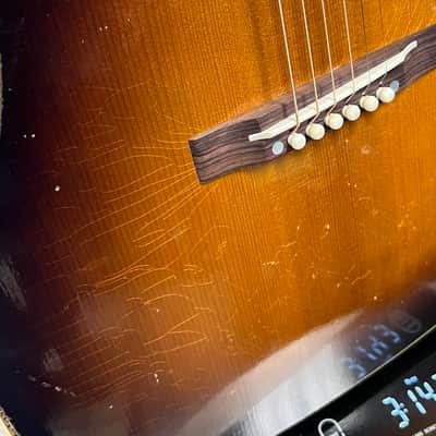 2025 Gibson Custom Murphy Lab 1942 Banner J-45 Heavy Aged Acoustic Guitar Vintage Sunburst image 7