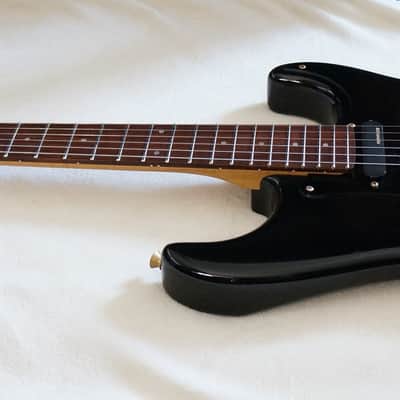 Fernandes FST-55 Strat Stratocaster The Function Black Excellent Narrow Slim Neck image 9