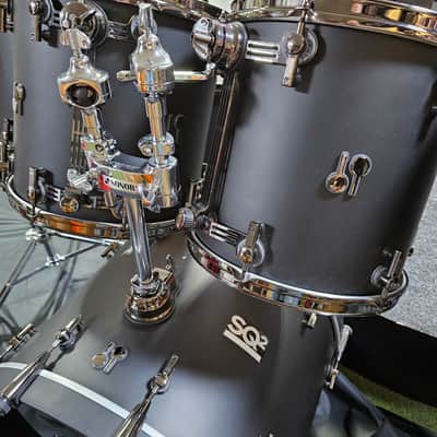 Drum Kit Sonor SQ2 Nicko McBrain Inspired, Dark Satin USED SALE! RK2SQ190725 image 3
