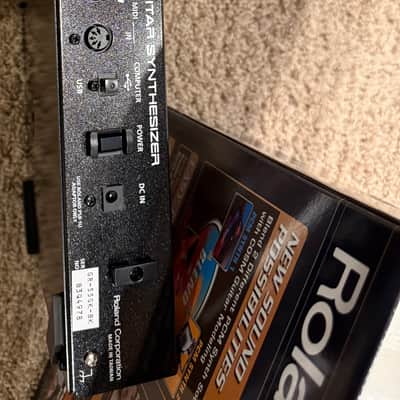 Roland GR-55GK Guitar Synth with GK-3 Pickup 2025 - Present - Black