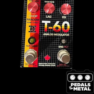 Demedash Effects T-60 Analog Modulator 2021 - Black - X16508 image 1