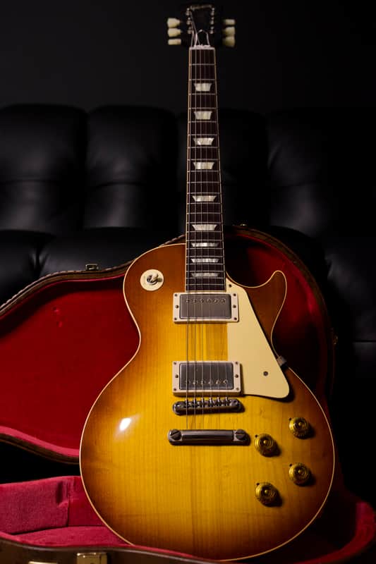 Gibson Custom Shop 1958 Les Paul Standard 2022 Iced Tea Burst image 1