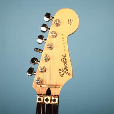Fender Stratocaster Str-75r Electric Guitar Made in Japan Gold Floyd image 4