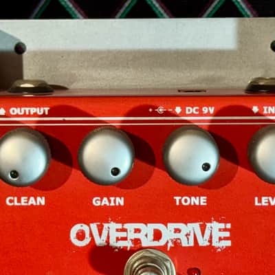 Palmer OVERDRIVE DISTORTION ( New Old Stock) - Red image 4