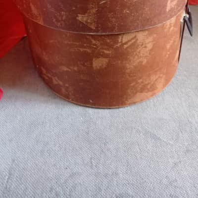 Vintage Sonor Z6014 Vulkanfiber Case for 14x14 Floor Tom - Made in Germany image 9