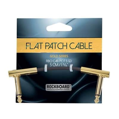 RockBoard Gold Series Flat Patch Cable 5 CM image 2