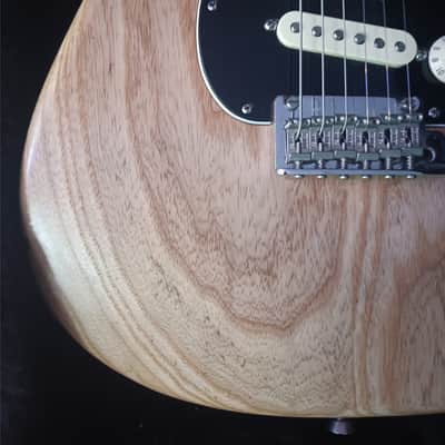Fender "10 for '15" Limited Edition American Standard Oiled Ash Stratocaster with Maple Fretboard 2015 - Natural w/OHSC image 4