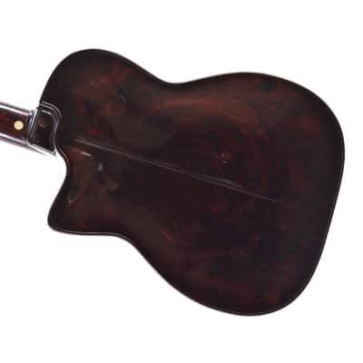 Vintage 1950s Maccaferri G30 Decorated Archtop Plastic Guitar w Original Box + Goodies image 10