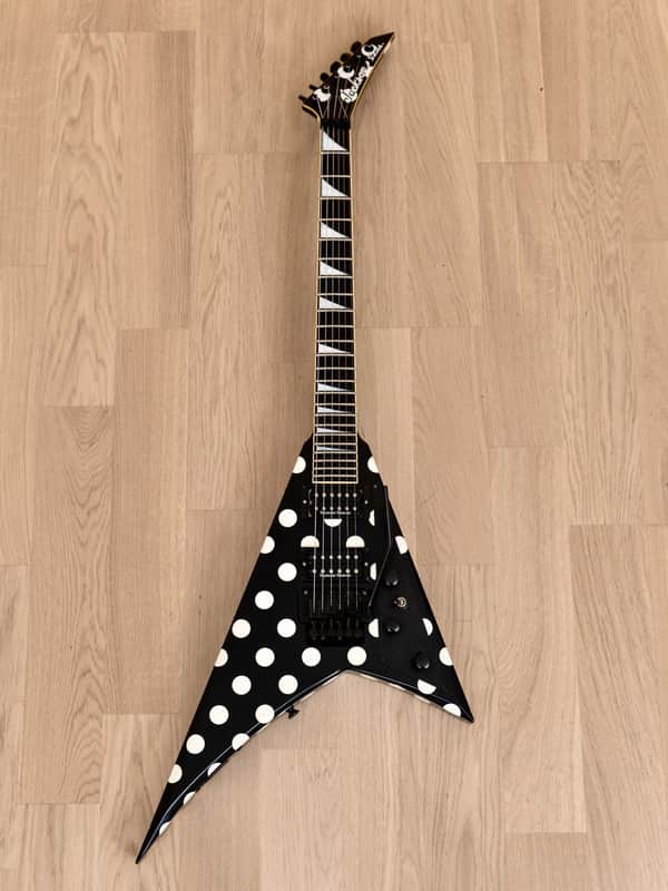 2006 Jackson Stars Randy Rhoads RR-J2 Polka Dot Flying V Near Mint