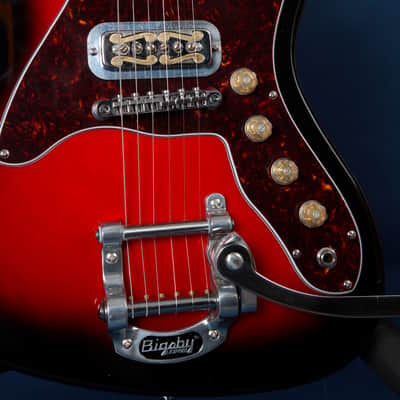 Silvertone 1478 Silhouette Reissue w/ Vintage DeArmond Goldfoils / Best of Both Worlds! image 6