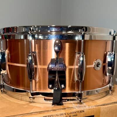 Gretsch Drums 2mm Copper USA Snare Drum 14x6.5 image 2