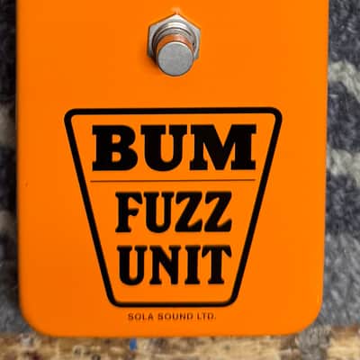 Sola Sound DAM David Main Built Bum Fuzz 2018 image 1