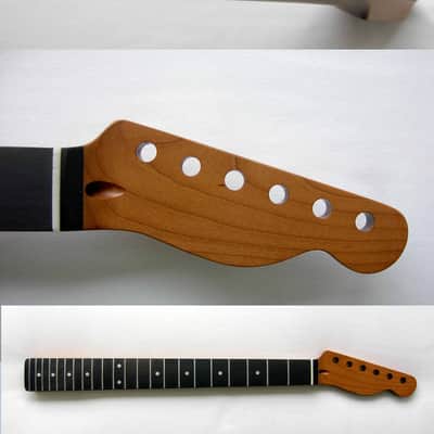 Roasted Telecaster Guitar Neck/Maple Rosewood /22-Med Jumbo Frets image 1