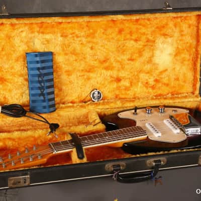Vox Mando-Guitar 100% Complete 1960s Sunburst image 16