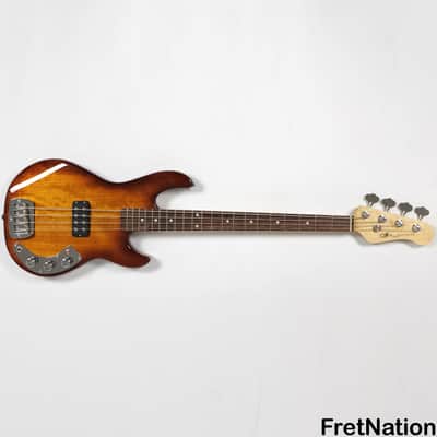 G&L CLF L-1000 4-String Bass Old School Tobacco Sunburst USA MFD okoume 9.20lbs CLF2205197 image 2