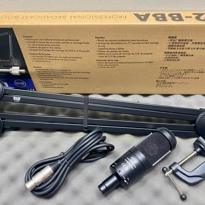 Audio-Technica AT2035 Microphone w/Boom Arm/XLR | Reverb