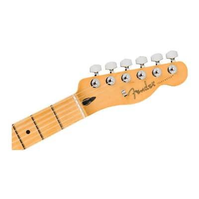 Fender Player II Modified 6-String Right-Handed Telecaster Electric Guitar with Alder Body, Maple Fingerboard, and 6 Block Brass Saddles (Electric Blue) image 5