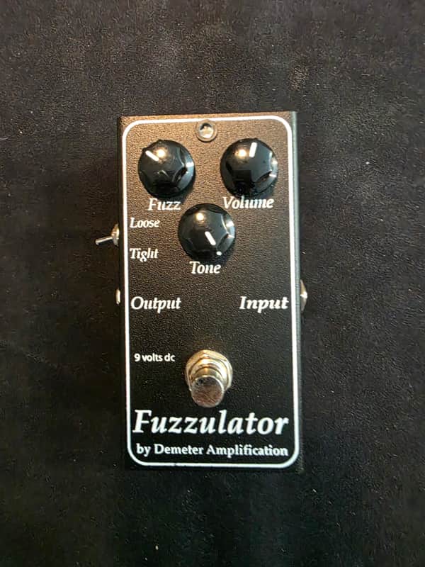 Demeter FUZ-1 Fuzzulator 2010s - Black image 1