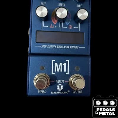 Walrus Audio Mako M1 MKII High-Fidelity Modulation Machine 2024 - Present - Blue - X18848 image 1