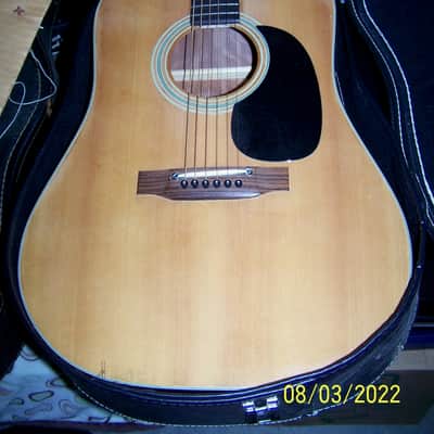 Aria 9030 Acoustic Guitar w/Case 1970's image 1