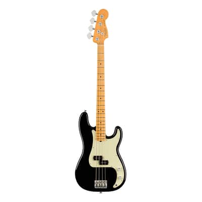 Used Fender American Professional II Precision Bass - Black w/ Maple FB image 2