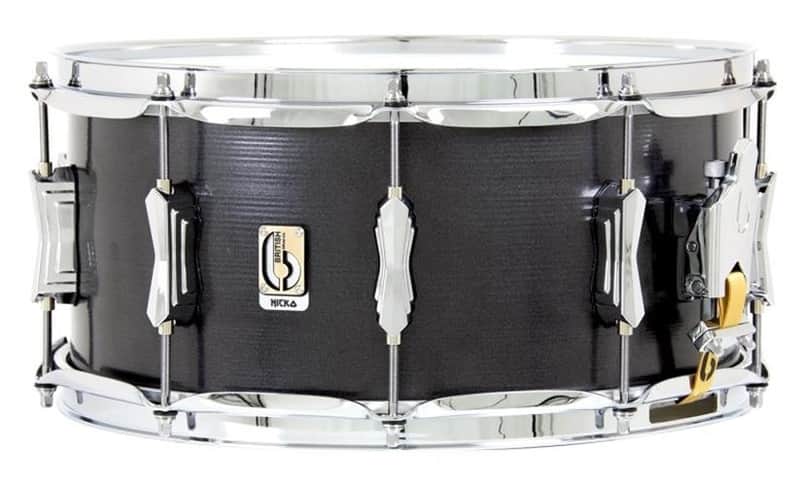 British Drum Co. TAL-14-65-SN Nicko McBrain Signature Series Talisman Steel Snare. 6.5" x 14" image 1