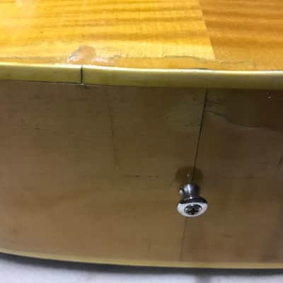 TERADA FW504 acoustic guitar from the 70's MIJ Made in Japan Gibson Dove Copy + Case image 11