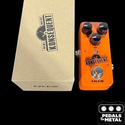 NuX NDD-2 Konsequent Digital Delay 2010s - Orange - X17113 image 1