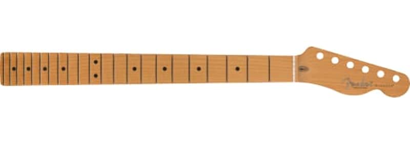 Fender American Pro II Tele/Telecaster Neck, 22 Narrow Tall/9.5" Radius/Roasted Maple image 1