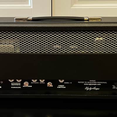 Ugly Amps Big Ugly 50 watt head 2020 - Black Tolex image 4