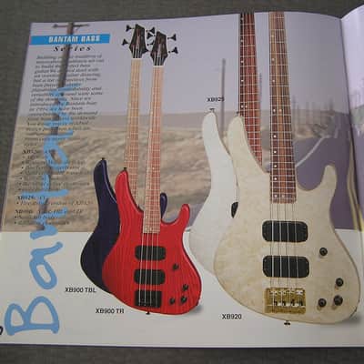 Washburn Catalog  1996 - Excellent condition! Dimebag, Nuno, Hagar, etc. image 21