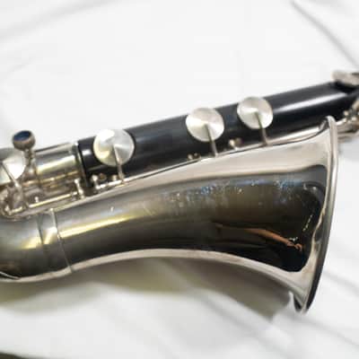 Selmer-Paris Selmer Paris Model 33 Professional Wood Bass Clarinet, Beautiful Silver, Low Eb image 17