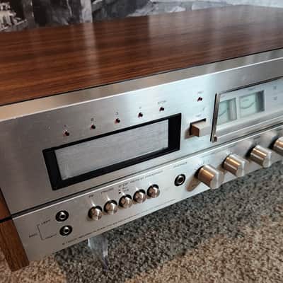 Toshiba Toshiba SMS-4550  vintage audio receiver 70s  - Walnut veneer image 7