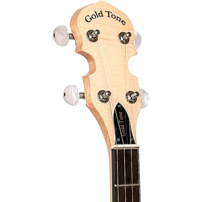 Mint Gold Tone CC-100R Resonator Banjo - Natural w/ Bag image 4
