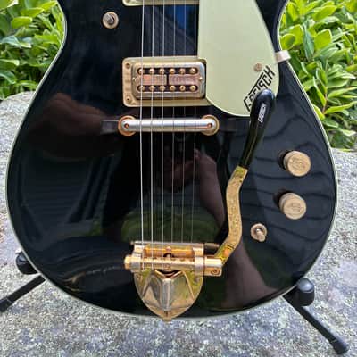6128 Gretsch Double Cut Duo Jet 1966 - Black image 10