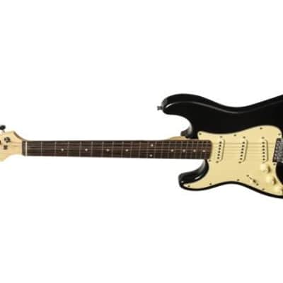 Stagg Standard "S" electric guitar, left hand model image 5