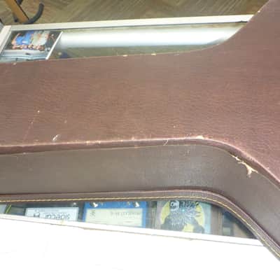 Acoustic Guitar Case 43x16x12 1/2 ( 4 " Depth ) Brown Exterior / Tan Interior image 17