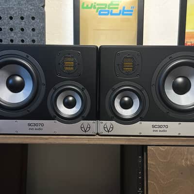 Eve Audio SC3070 3-Way 7" Active Studio Monitors (Pair) 2020 - Present Black image 1
