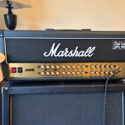 Immagine Marshall JVM410H 4-Channel 100-Watt Guitar Amp Head 2007 - Present - Black - 10