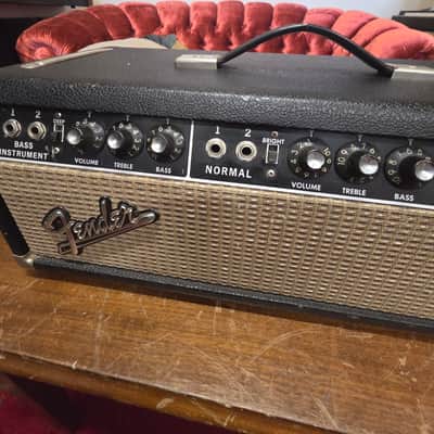 Fender Bassman FEIC Pre CBS AA864 Amplifier Head 1965 image 4