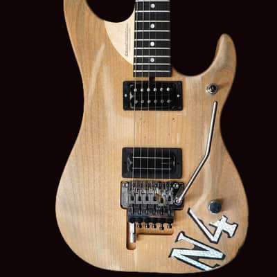 Washburn N4 Nuno Authentic Nuno Bettencort Signature USA Electric Guitar - Distressed Matte w/ Case image 1