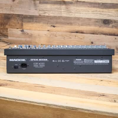 Mackie CFX16 (CFX-16) 16-Channel Mixer 12 XLR Mic Inputs & Effects U287998 image 8