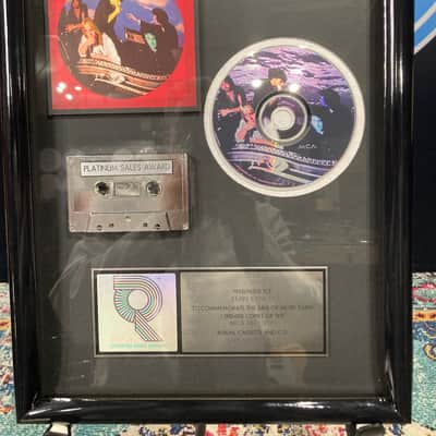 Stan Lynch Tom Petty and The Heartbreakers, RIAA, Greatest Hits, Platinum Record (#32) image 3